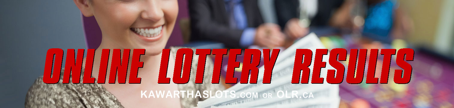 Lotto results for 6 or 7 numbers drswn from a max of 50, 49 or 45 numbers at OLR, online lottery results